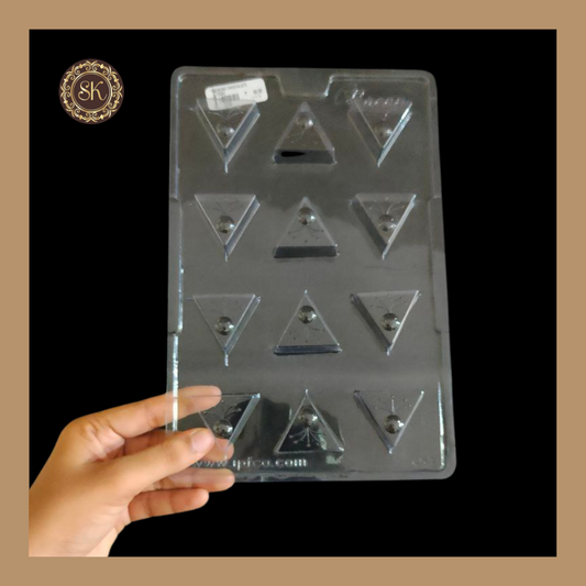 Plastic chocolate mould | Cacao | Phataka Shapedi Mold | Diwali Plastic Mold | Plastic molds (PM-213) Sweetkraft | Baking supplies