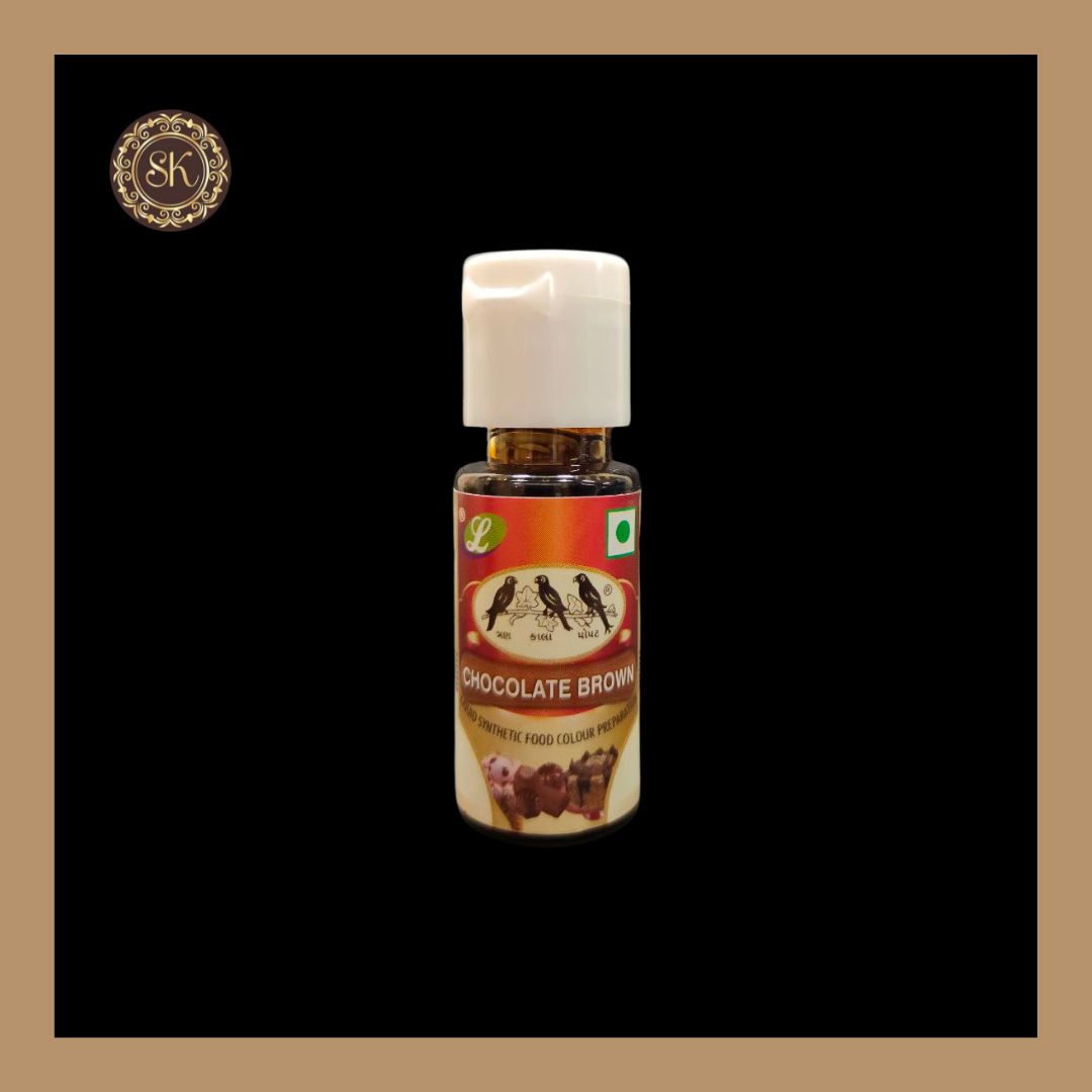 Food Colour | Chocolate Brown | Brand - Nandi (20ml) Sweetkraft | Baking supplies