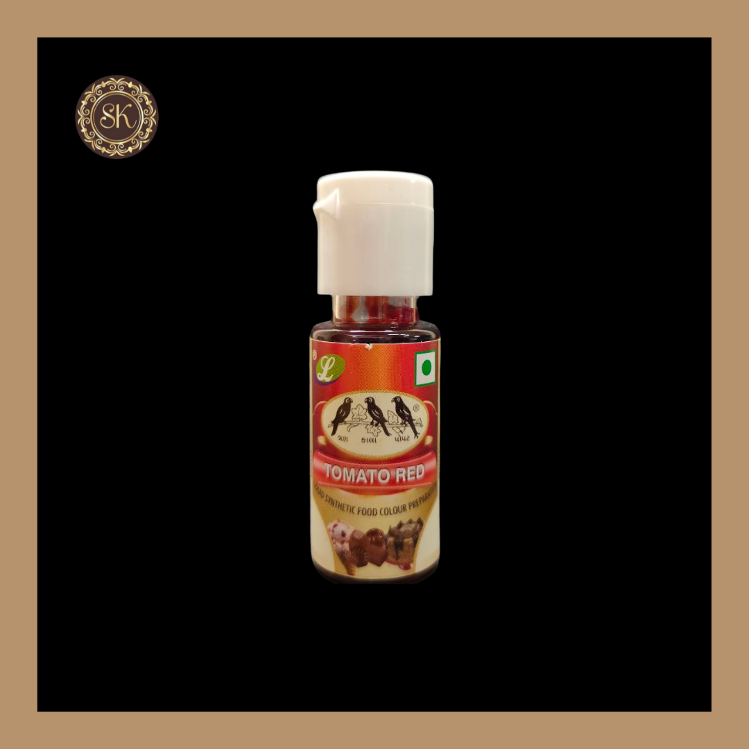 Food Colour | Tomato Red | Brand - Nandi (20ml) Sweetkraft | Baking supplies