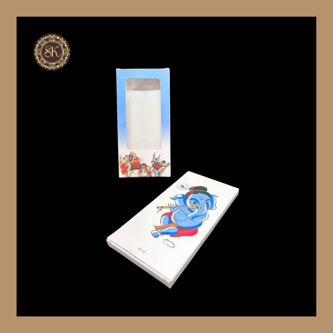 Ganpati Chocolate Bar Boxes | Chocolate Box | Chocolate Gifting Box | Pakc Of 5pcs & 10pcs Sweetkraft | Baking supplies