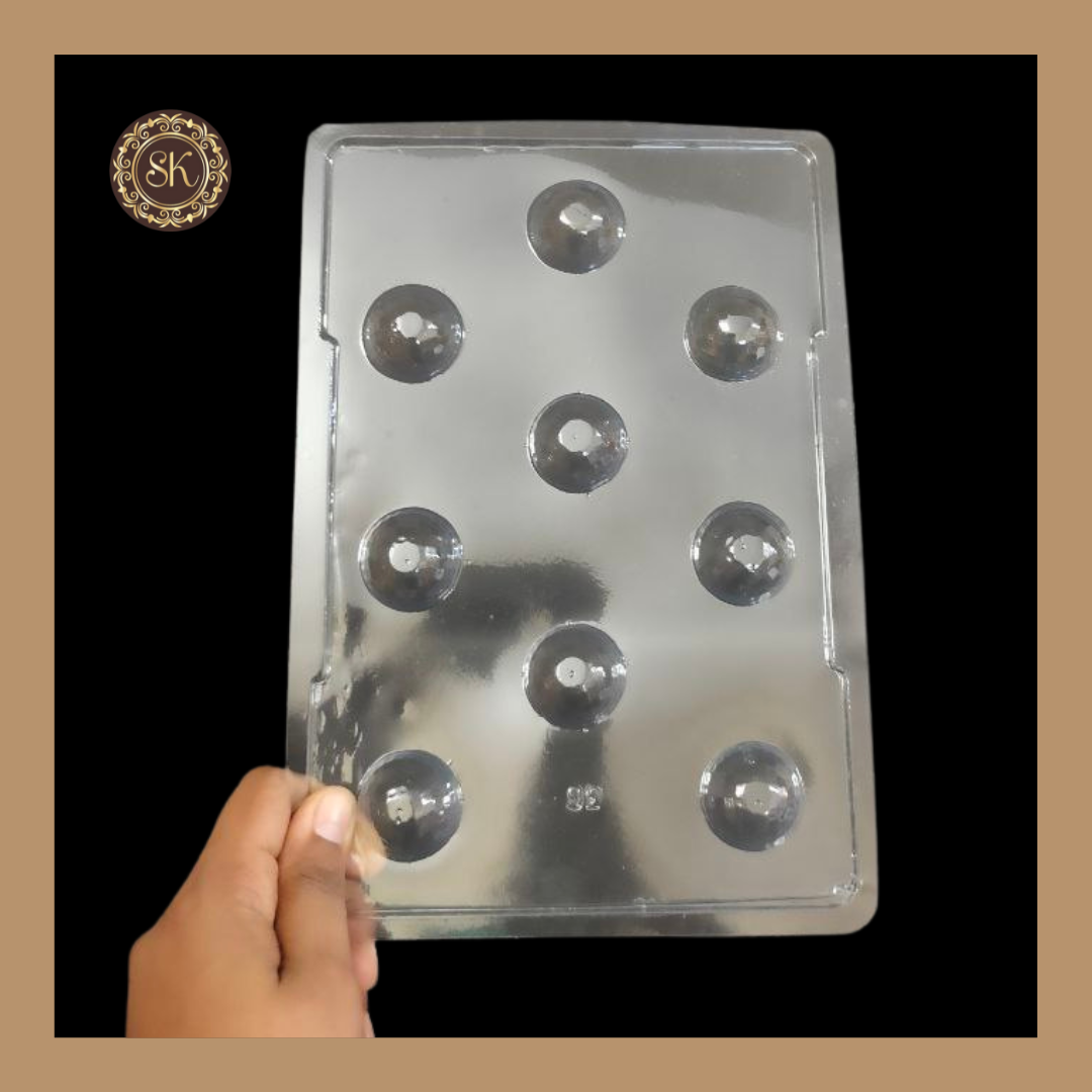 Plastic chocolate mould | Round Mould | Chocolate Plastic Mould | Plastic molds  (PM-248) Sweetkraft | Baking supplies