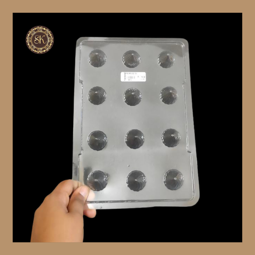 Plastic chocolate mould | Ganpati Modak Chocolate Mould | Modak Plastic Mold | Plastic molds  (PM-242) Sweetkraft | Baking supplies