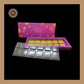 12 Cavity Diwali Box | Golden Cavity | Chocolate Box | Gift Box | Mithai Box | Purple- (With Cavity & Lid Cover) Sweetkraft | Baking supplies