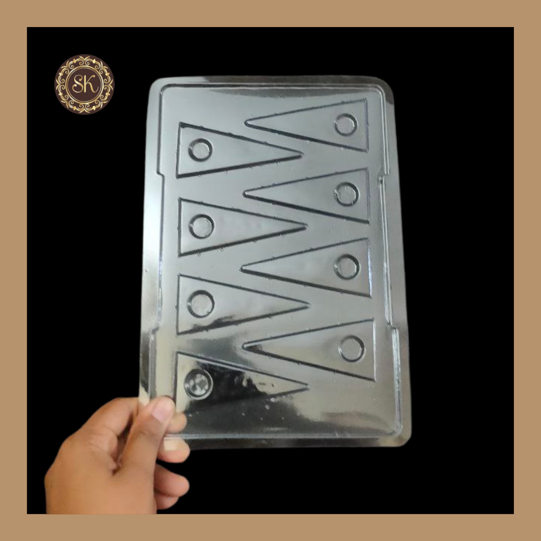 Plastic Chocolate Mould | Square Design Mould | Chocolate Plastic Mould | Plastic Molds (PM-266) Sweetkraft | Baking supplies