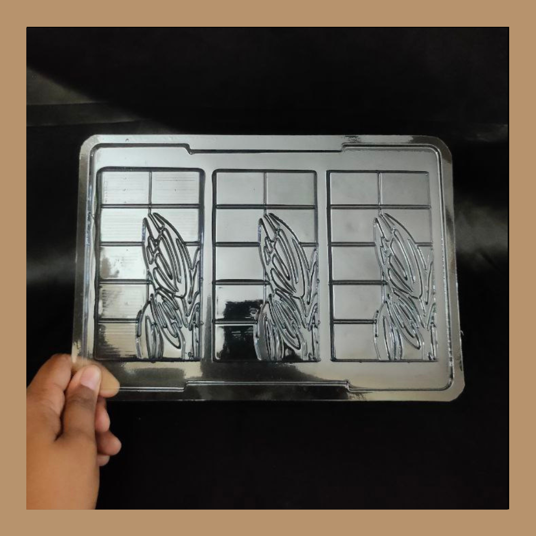 Plastic Chocolate Mould | Bar Design Mould | Chocolate Plastic Mould | Plastic Molds (PM-272) Sweetkraft | Baking supplies