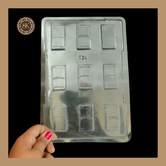 Plastic Chocolate Mould | Chocolate Design Mould | Chocolate Plastic Mould | Plastic Molds (PM-281) Sweetkraft | Baking supplies