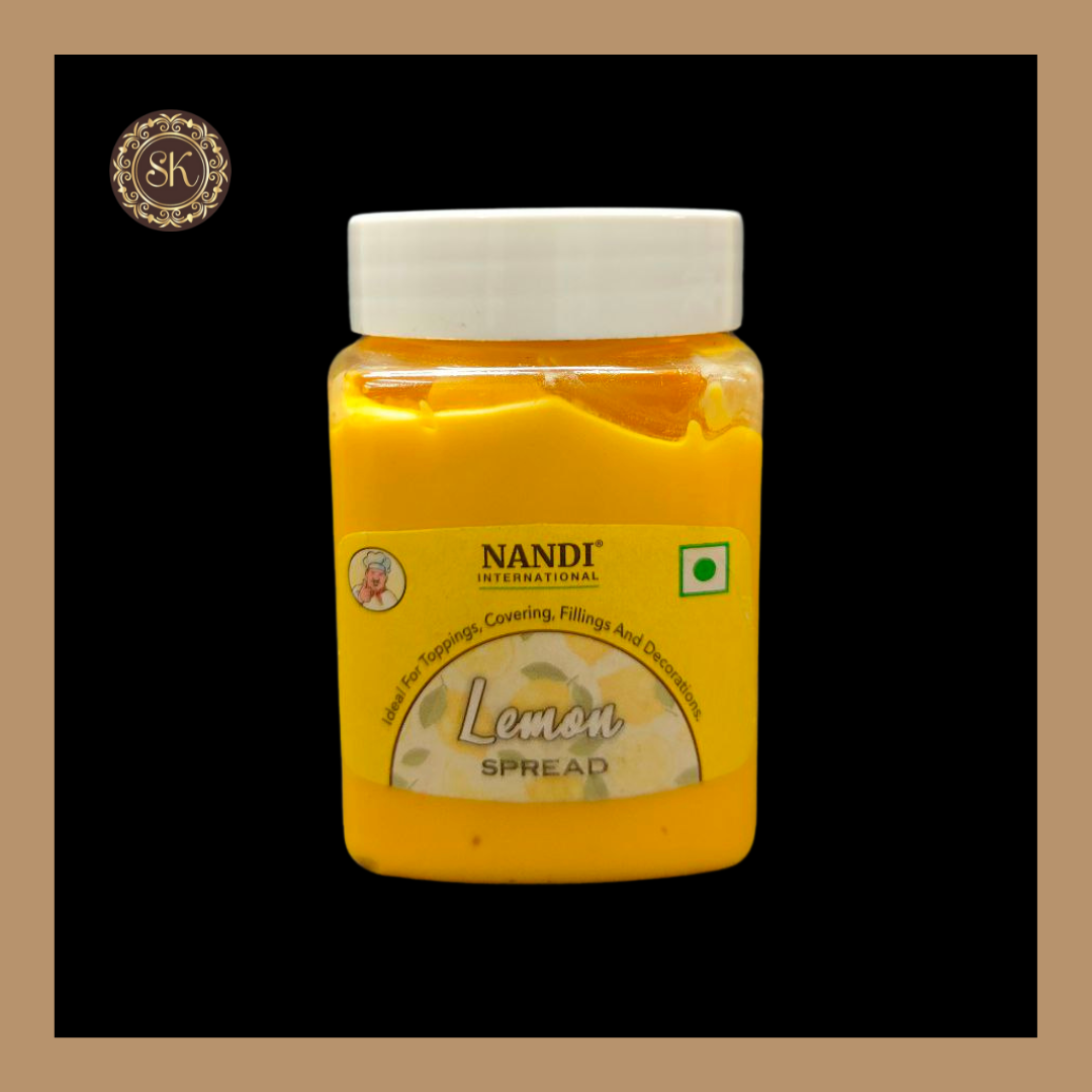 Lemon Spread | Toppings | Covering | Fillings | Decorations | Nandi Brand - 200gms Sweetkraft | Baking supplies