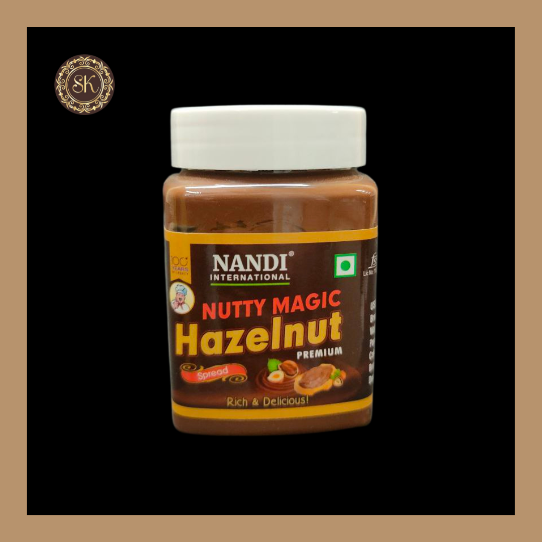 Hazelnut Spread | Nutty Magic Hazelnut Spread Premium | Toppings | Fillings | Nandi Brand - 200gms Sweetkraft | Baking supplies