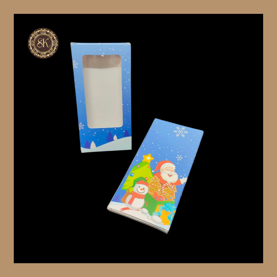 Christmas Chocolate Bar Boxes | Chocolate Box | Chocolate Gifting Box | Pack Of 5pcs & 10pcs (CBB-002) Sweetkraft | Baking supplies