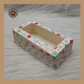 2 Christmas Print Brownie Box | Christmas Brownie Box | Whtie Brownie box Sweetkraft | Baking supplies