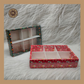 6 Partition Christmas Brownie Box | Xmas Brownie Box | Red & Green Sweetkraft | Baking supplies