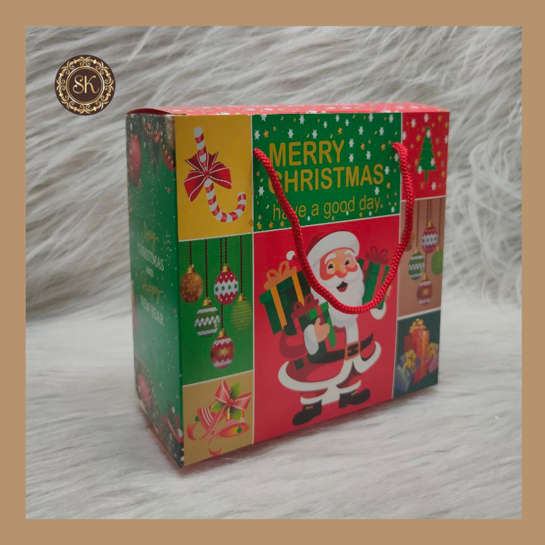 Christmas Print Hamper Box | Xmas Box | Christmas Hamper Box | Red Trunk Box | Size-8x83.5inch Sweetkraft | Baking supplies