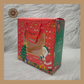 Christmas Print Hamper Box | Xmas Box | Christmas Hamper Box | Red Trunk Box | Size-10x10x4inch Sweetkraft | Baking supplies