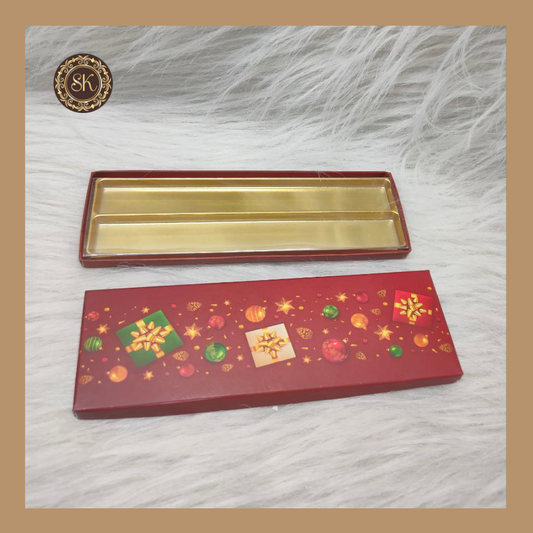 Christmas SMS Box | Choco Message Box | Xmas Chocolate Box | Christmas Chocolate Box | 2 Line Sweetkraft | Baking supplies