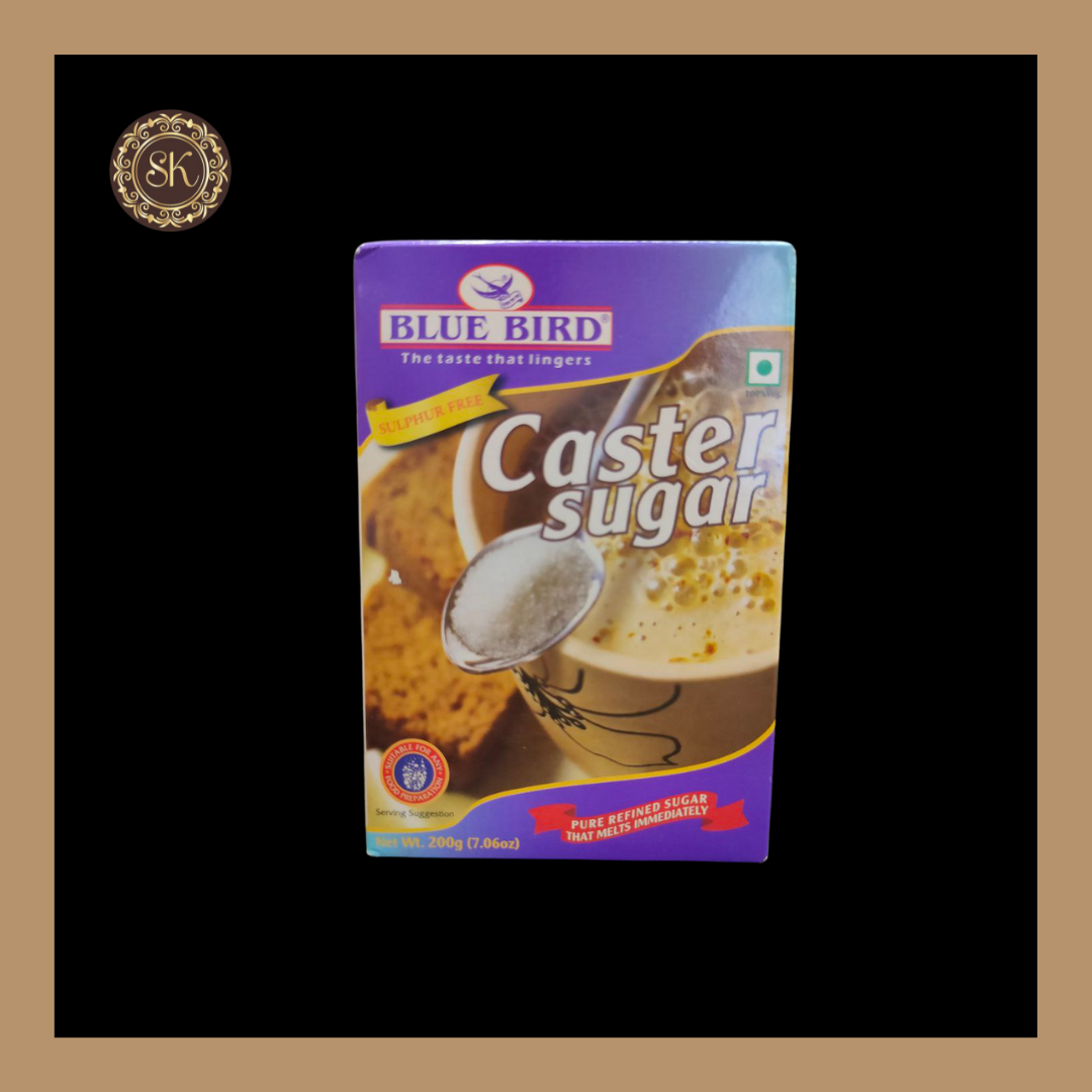 Caster Sugar | Blue Bird - 200g Sweetkraft | Baking supplies