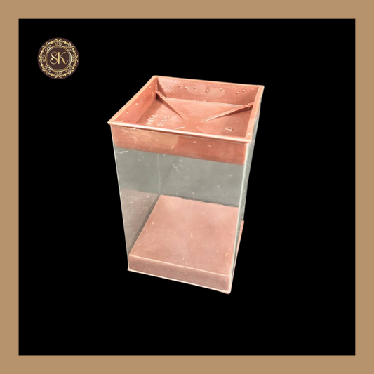 Single Modak Box | Gift Box | Square | Colours Red, Blue, Pink, Brown Sweetkraft | Baking supplies