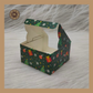 1 Christmas Print Brownie Box | Christmas Brownie Box | Green Brownie box Sweetkraft | Baking supplies