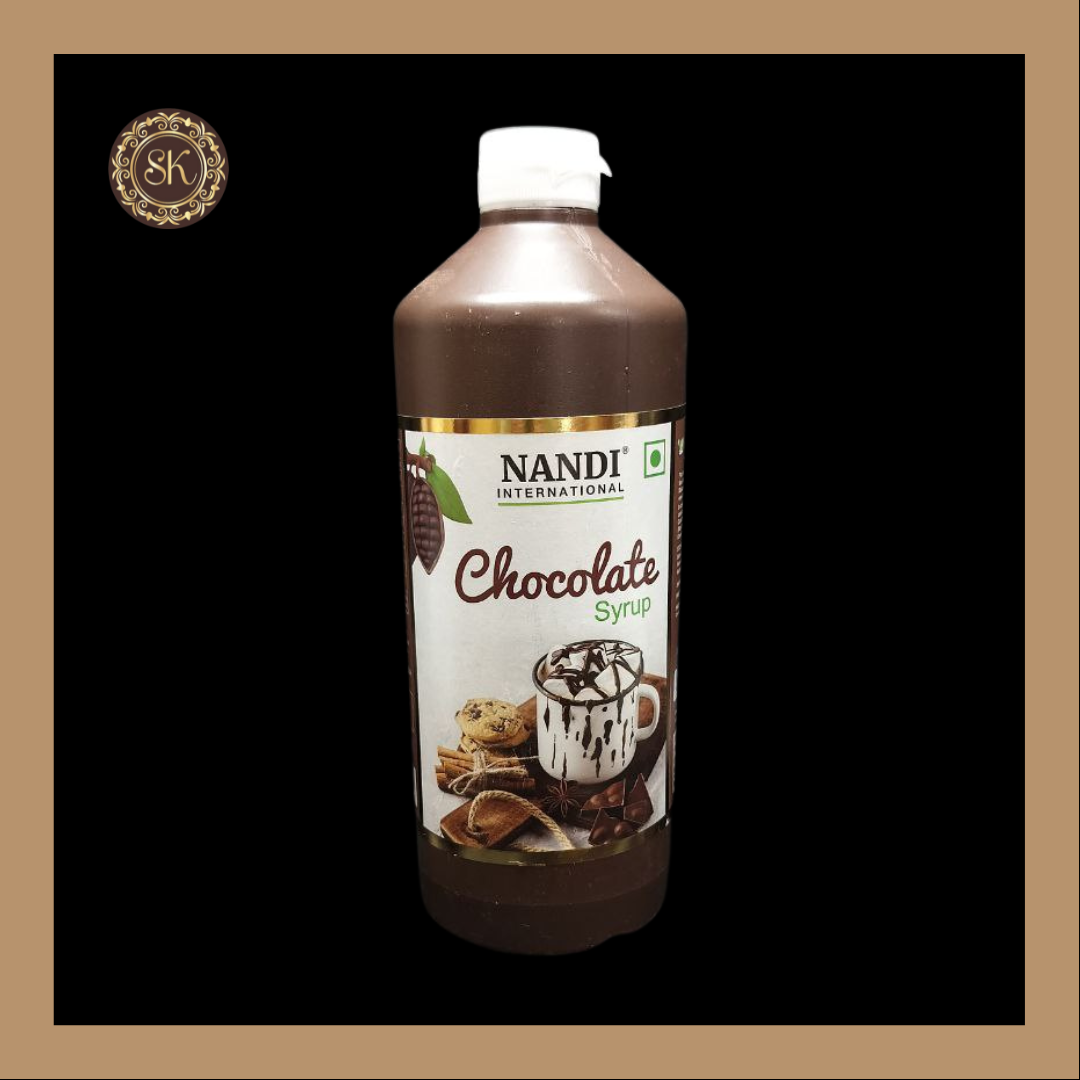 Chocolate Syrup | Dessert Topping | Cake | Ice-Cream | Nandi - 1.3kgs Sweetkraft | Baking supplies