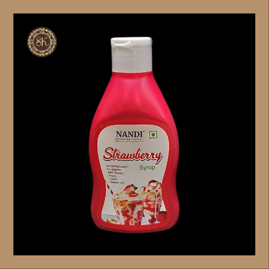 Strawberry Syrup 200gms - Nandi Brand Sweetkraft | Baking supplies