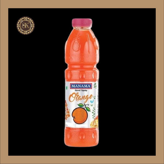 Orange Fruit Crush 1Litre - Manama Sweetkraft | Baking supplies