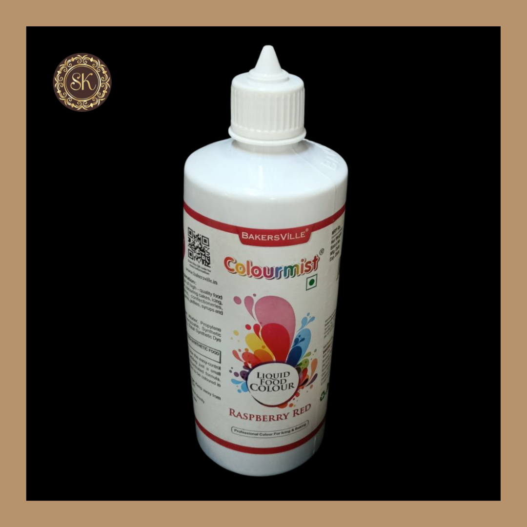 Liquid Food Colour | Raspberry Colour | Bakers Ville - 500gms ...