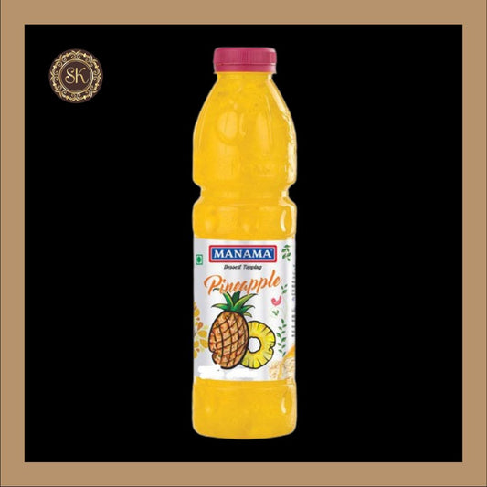 Pineapple Fruit Crush 1Litre - Manama Sweetkraft | Baking supplies