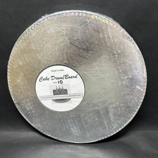 Drum base Silver Sweetkraft | Baking supplies