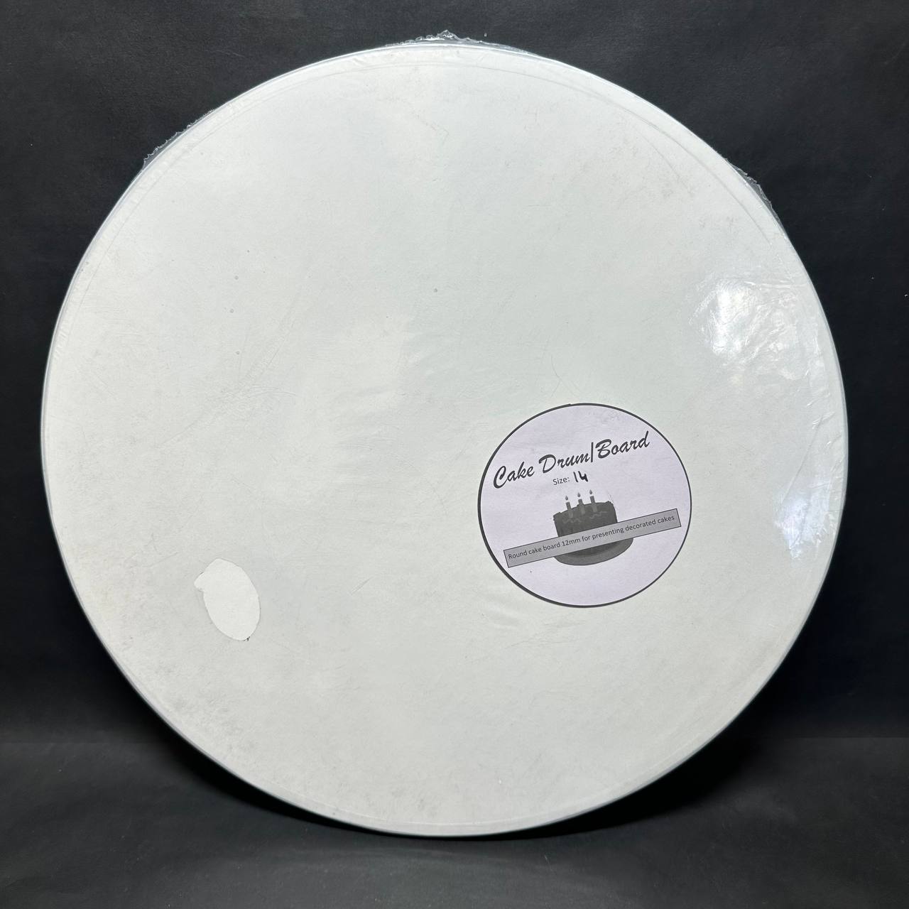 Drum base White Sweetkraft | Baking supplies