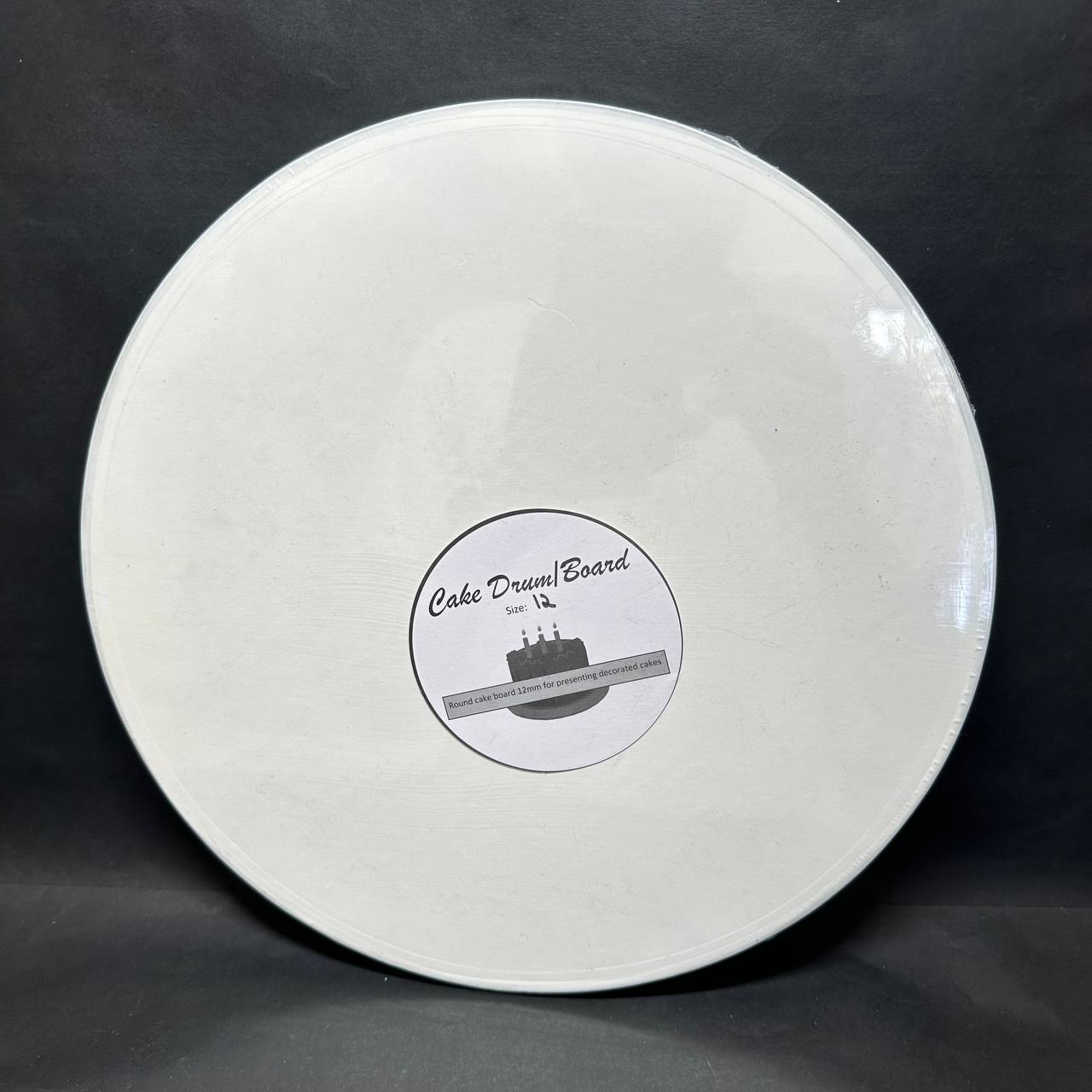 Drum base White Sweetkraft | Baking supplies