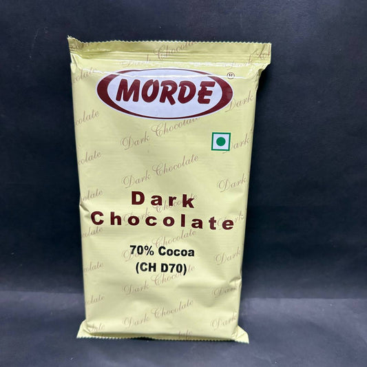 Dark chocolate 70% cocoa CH D70  - Morde 500gms Sweetkraft | Baking supplies