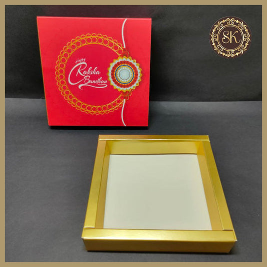 9 cavity Raksha Bandhan box {Only Box} (D.No-001) Sweetkraft | Baking supplies