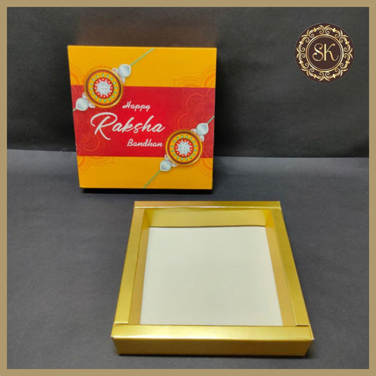 9 cavity Raksha Bandhan box {Only Box} (D.No-002) Sweetkraft | Baking supplies