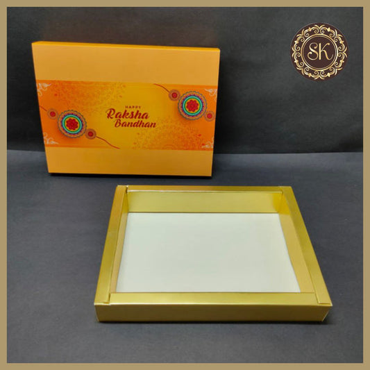 12 cavityRaksha Bandhan box (Only Box) (D.No-001) Sweetkraft | Baking supplies