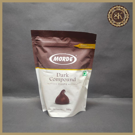 Dark compound chips- Morde 500gms Sweetkraft | Baking supplies
