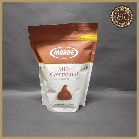Milk compound chips- Morde 500gms Sweetkraft | Baking supplies