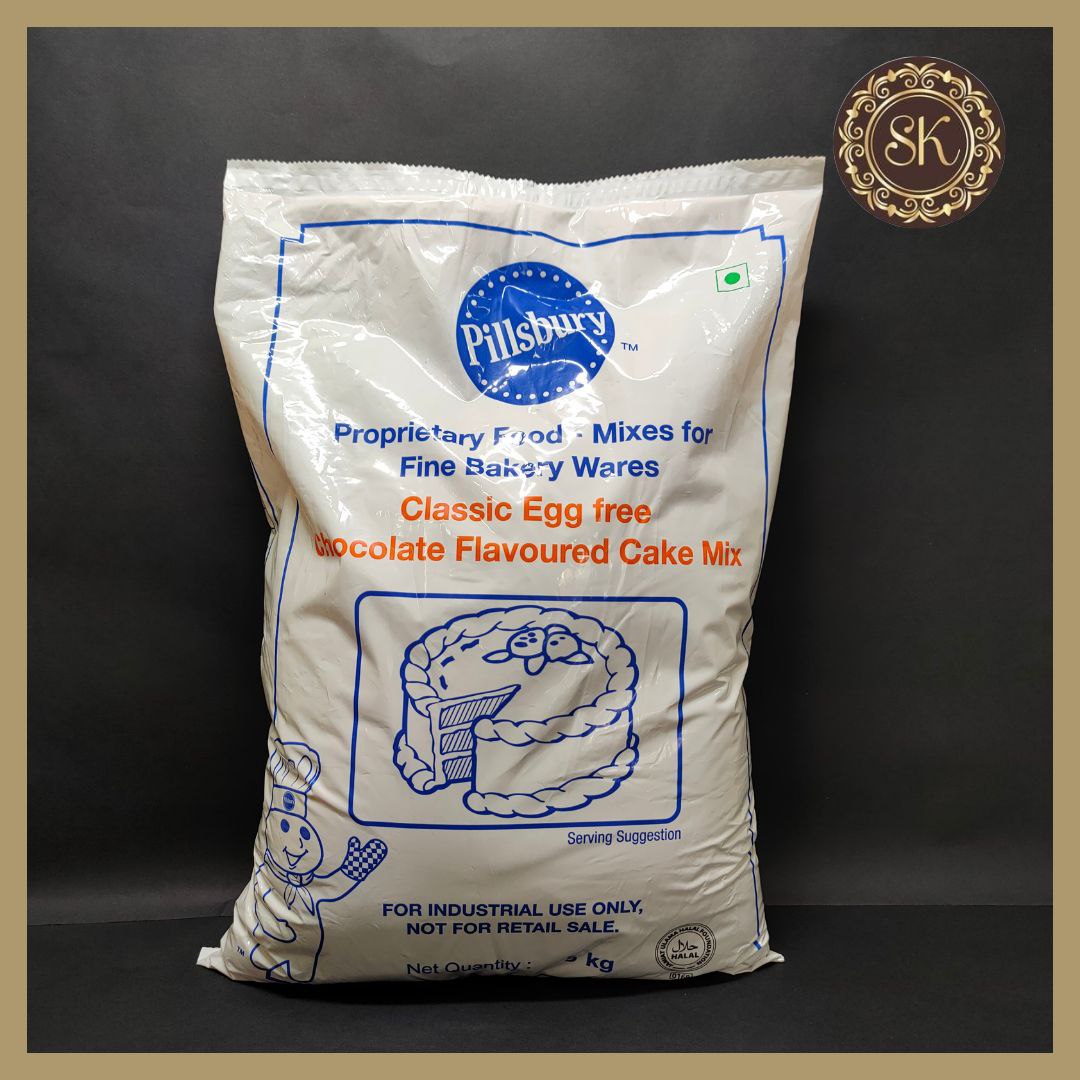 Classic egg free chocolate flavoured mix - Pillsburry 5kg Sweetkraft | Baking supplies