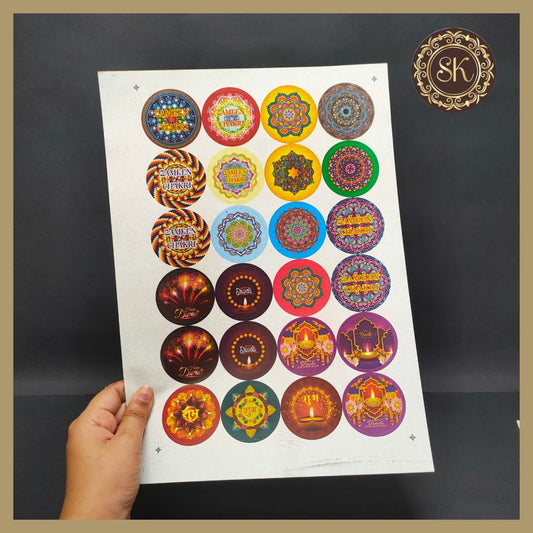 Diwali sticker Sweetkraft | Baking supplies