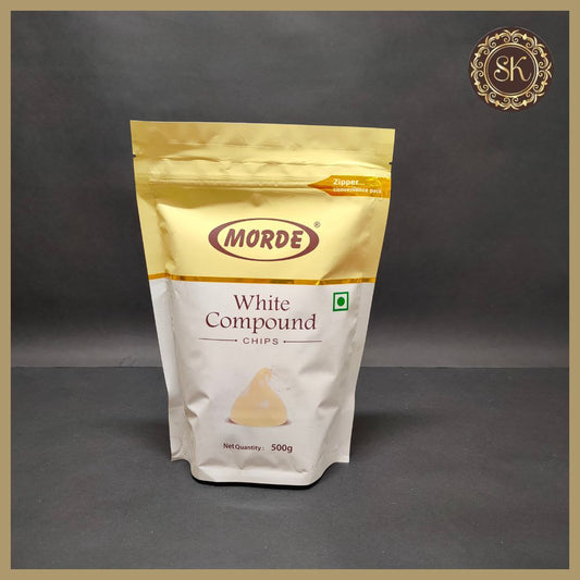 White compound chips- Morde 500gms Sweetkraft | Baking supplies