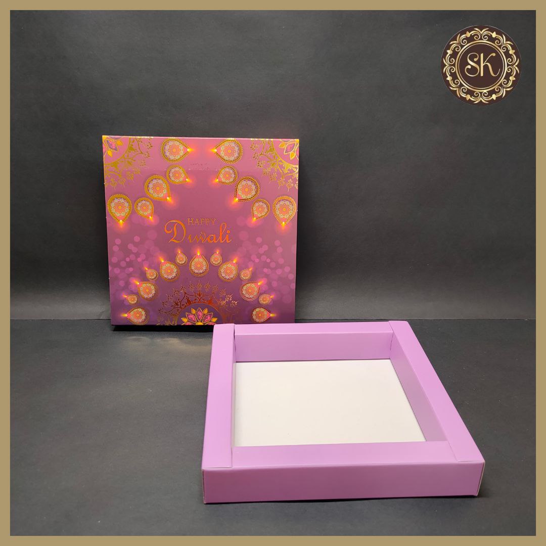 9 Diwali Box [Only box] (D.No-001) Sweetkraft | Baking supplies