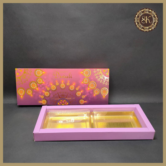 12 Diwali Box with Partition Cavity & Lid (D.No-001) Sweetkraft | Baking supplies