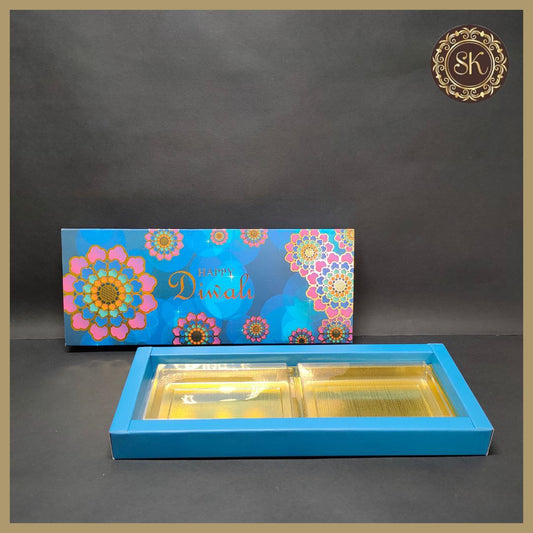 12 Diwali Box with Partition Cavity & Lid (D.No-002) Sweetkraft | Baking supplies