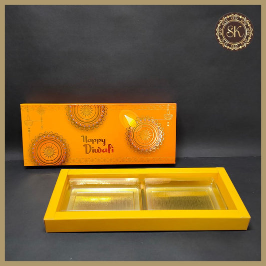 12 Diwali Box with Partition Cavity & Lid (D.No-003) Sweetkraft | Baking supplies