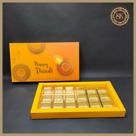 18 Diwali Box with Cavity & Lid (D.No-003) Sweetkraft | Baking supplies