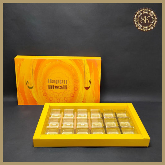 18 Diwali Box with Cavity & Lid (D.No-004) Sweetkraft | Baking supplies