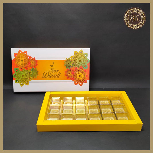 18 Diwali Box with Cavity & Lid (D.No-005) Sweetkraft | Baking supplies