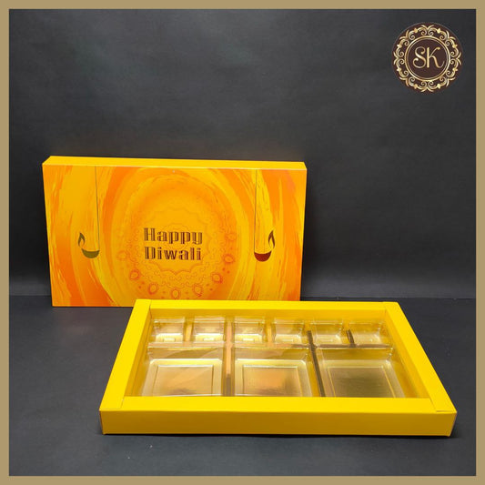 18 Diwali Box with DC Cavity & Lid (D.No-004) Sweetkraft | Baking supplies