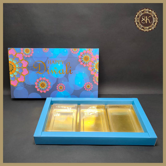 18 Diwali Box with Partition Cavity & Lid (D.No-002) Sweetkraft | Baking supplies