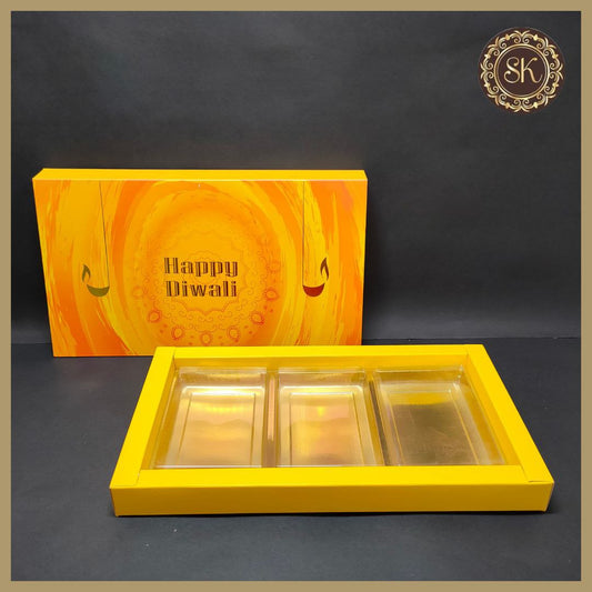 18 Diwali Box with Partition Cavity & Lid (D.No-004) Sweetkraft | Baking supplies