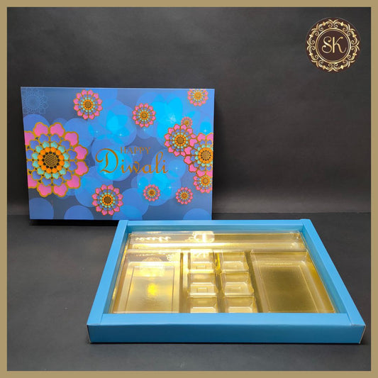 24 Diwali Box with Pataka Cavity & Lid (D.No-002) Sweetkraft | Baking supplies