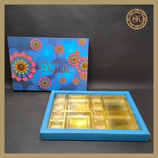 24 Diwali Box with DC Cavity & Lid (D.No-002) Sweetkraft | Baking supplies